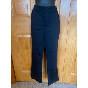 Lee straight leg black pants.